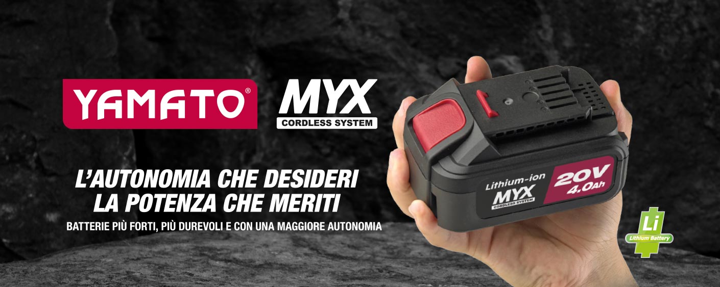 Sistema a batteria Yamato MYX